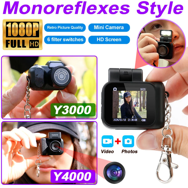 KeyCam™ Mini Retro Camera