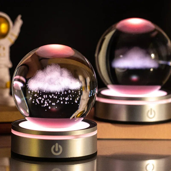 Spheraglo™ Crystal Night Lamp